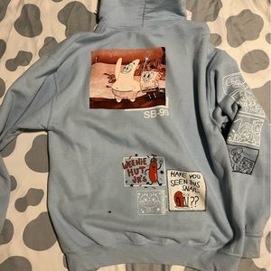 Blue SpongeBob hoodie